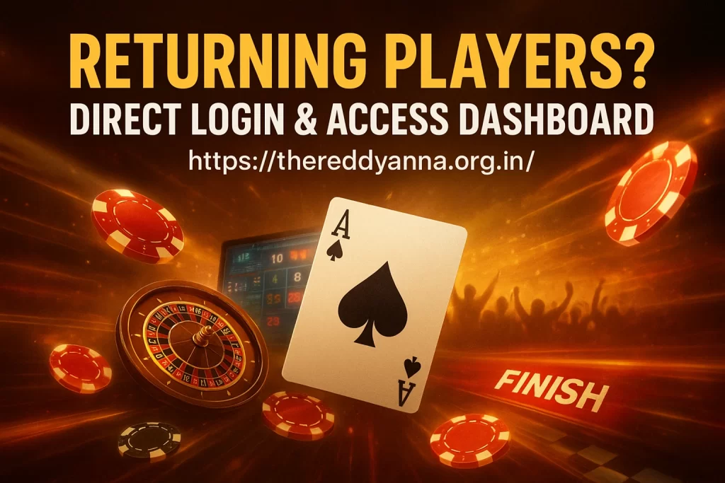 Reddy Anna - Direct Login Process - Official Cricket Betting Login